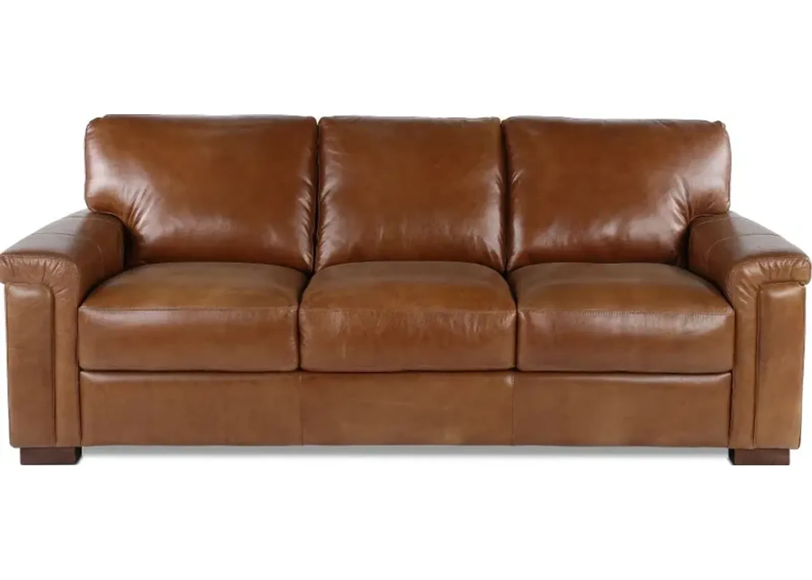 Splendor Brown Leather Sofa