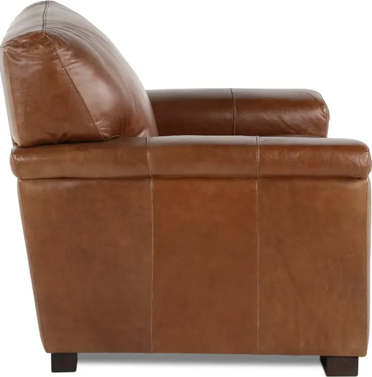 Splendor Brown Leather Chair