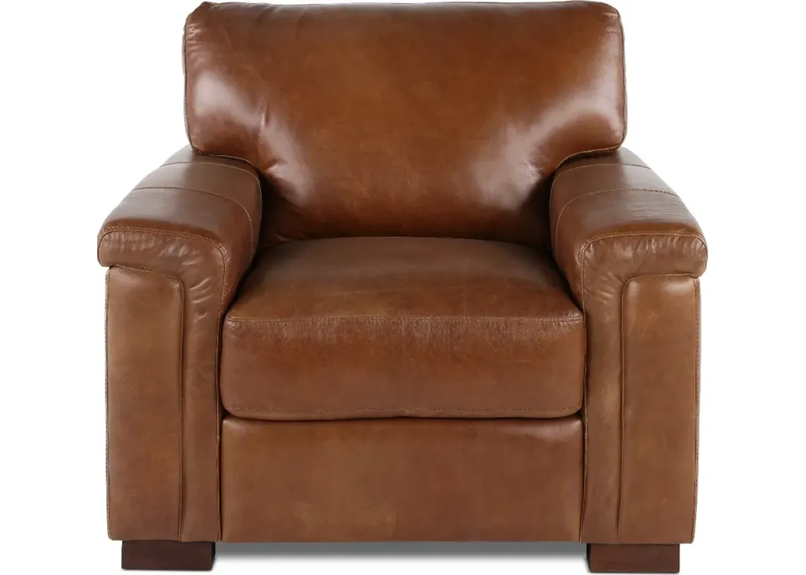 Splendor Brown Leather Chair