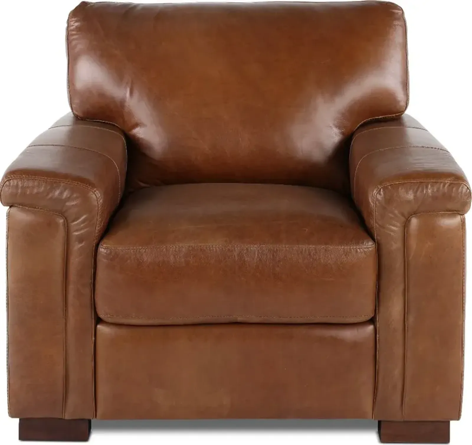 Splendor Brown Leather Chair