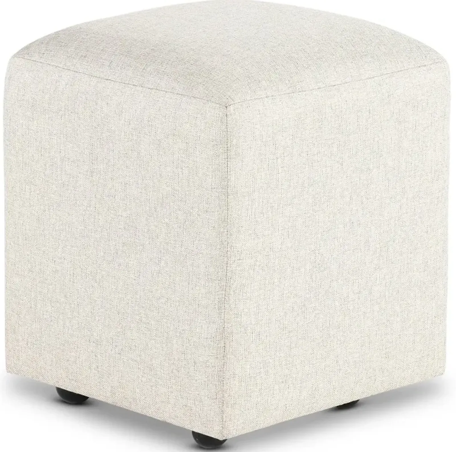 Gibson Light Gray Upholstered Dining Stool