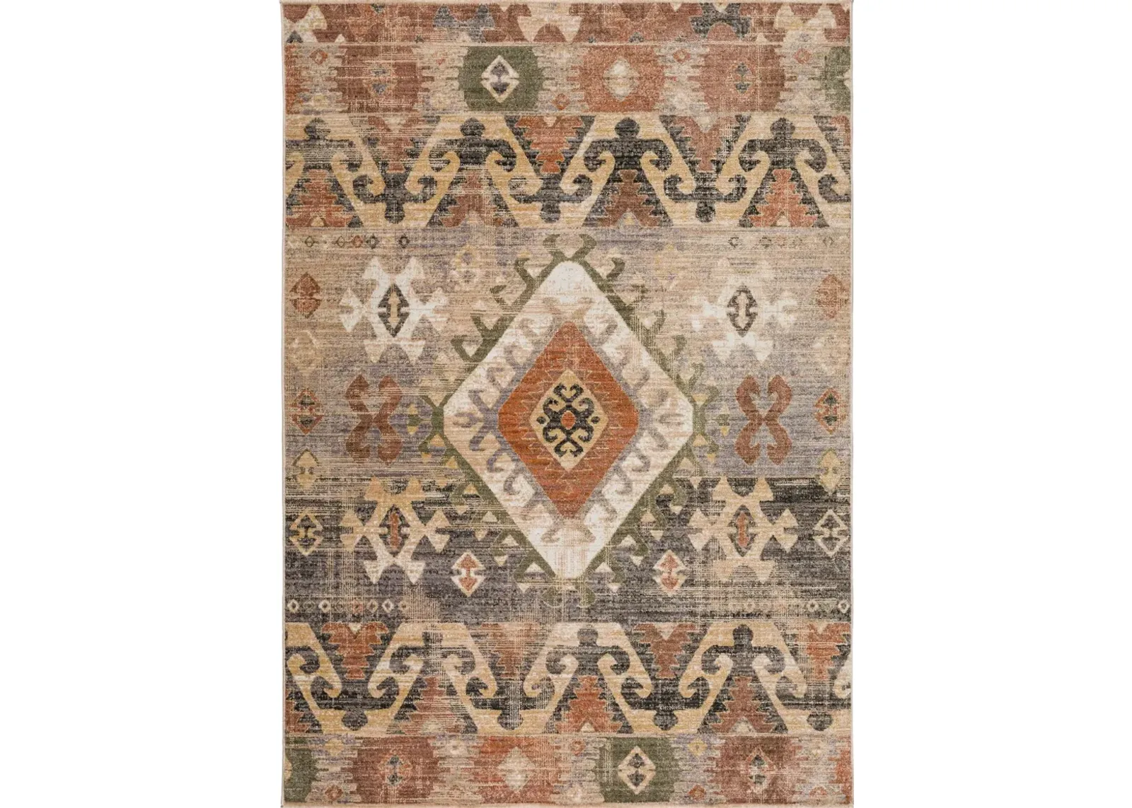 Odessa 5 x 8 Canyon Rust Area Rug