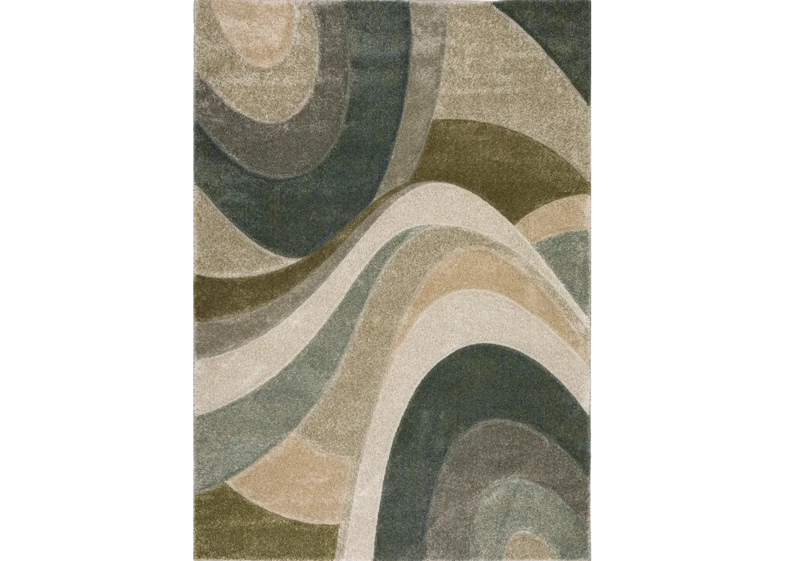 Carmona 5 x 8 Fernway Green Area Rug