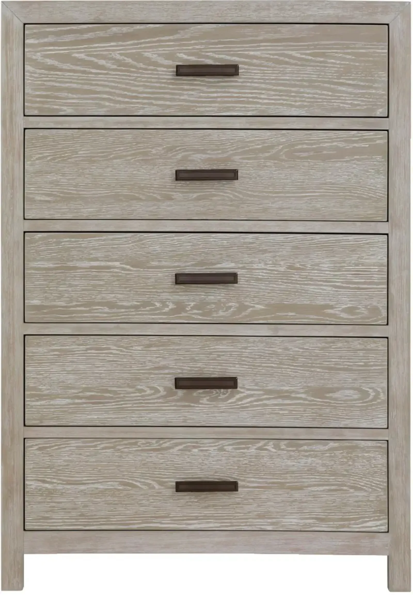 Fresno Gray Oak Chest of Drawers