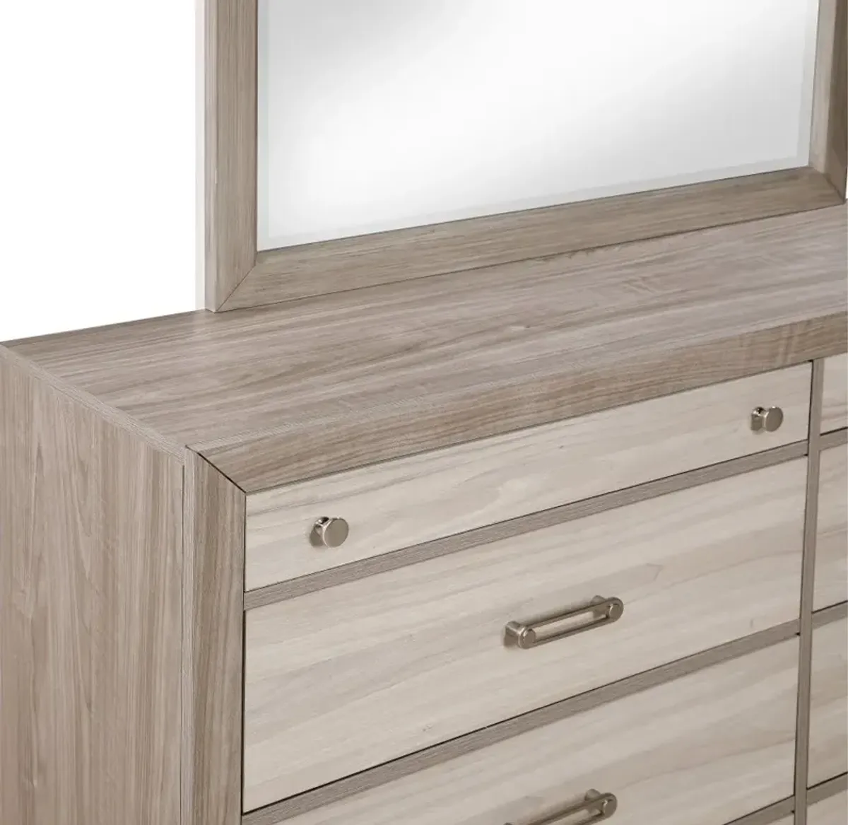 Aaray Two-Tone Natural Dresser