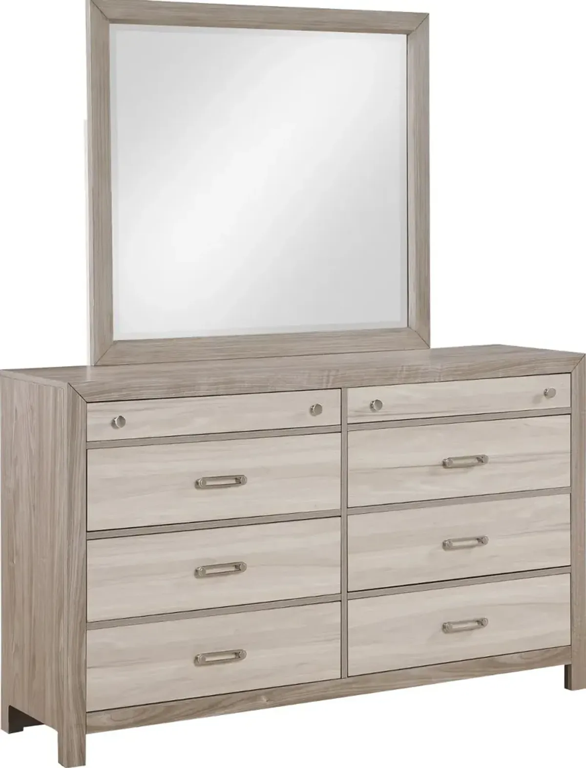 Aaray Two-Tone Natural Dresser