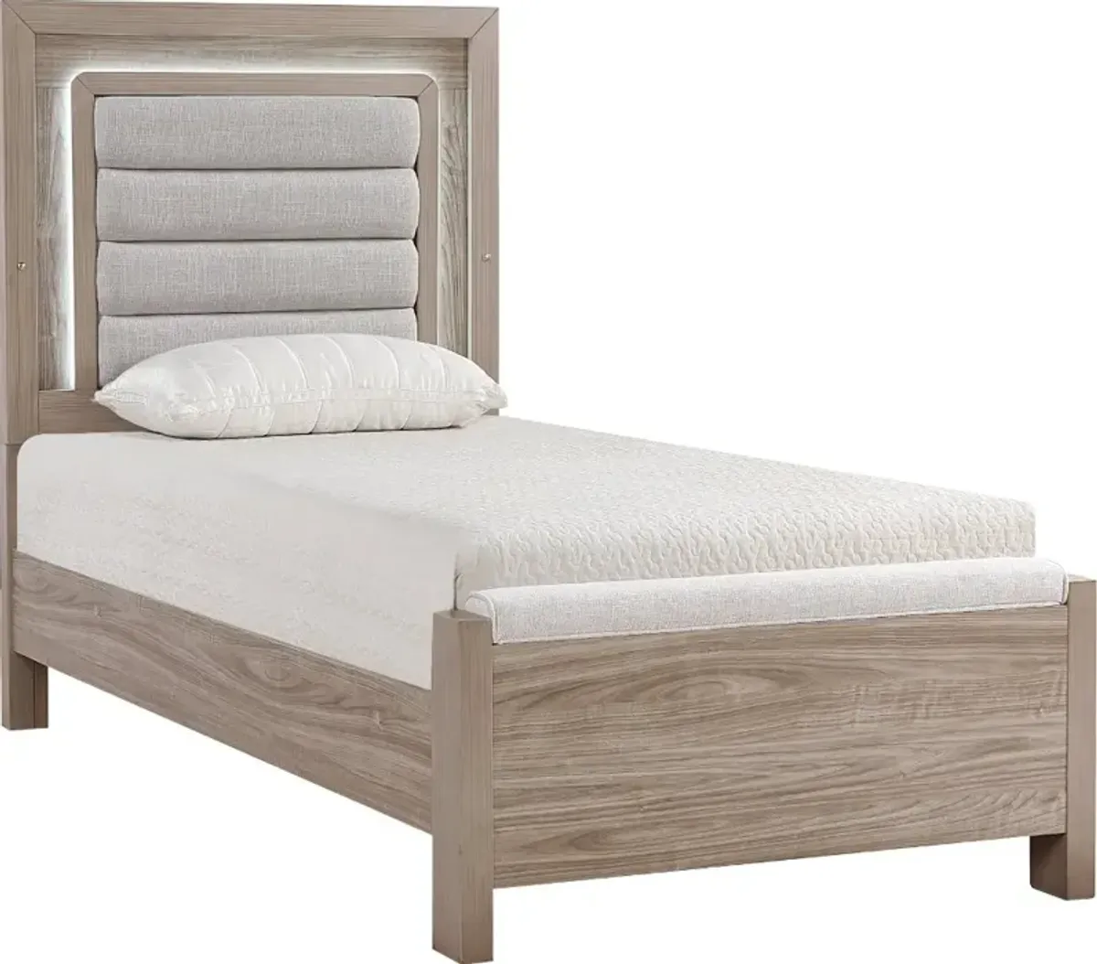 Aaray Natural Twin Bed