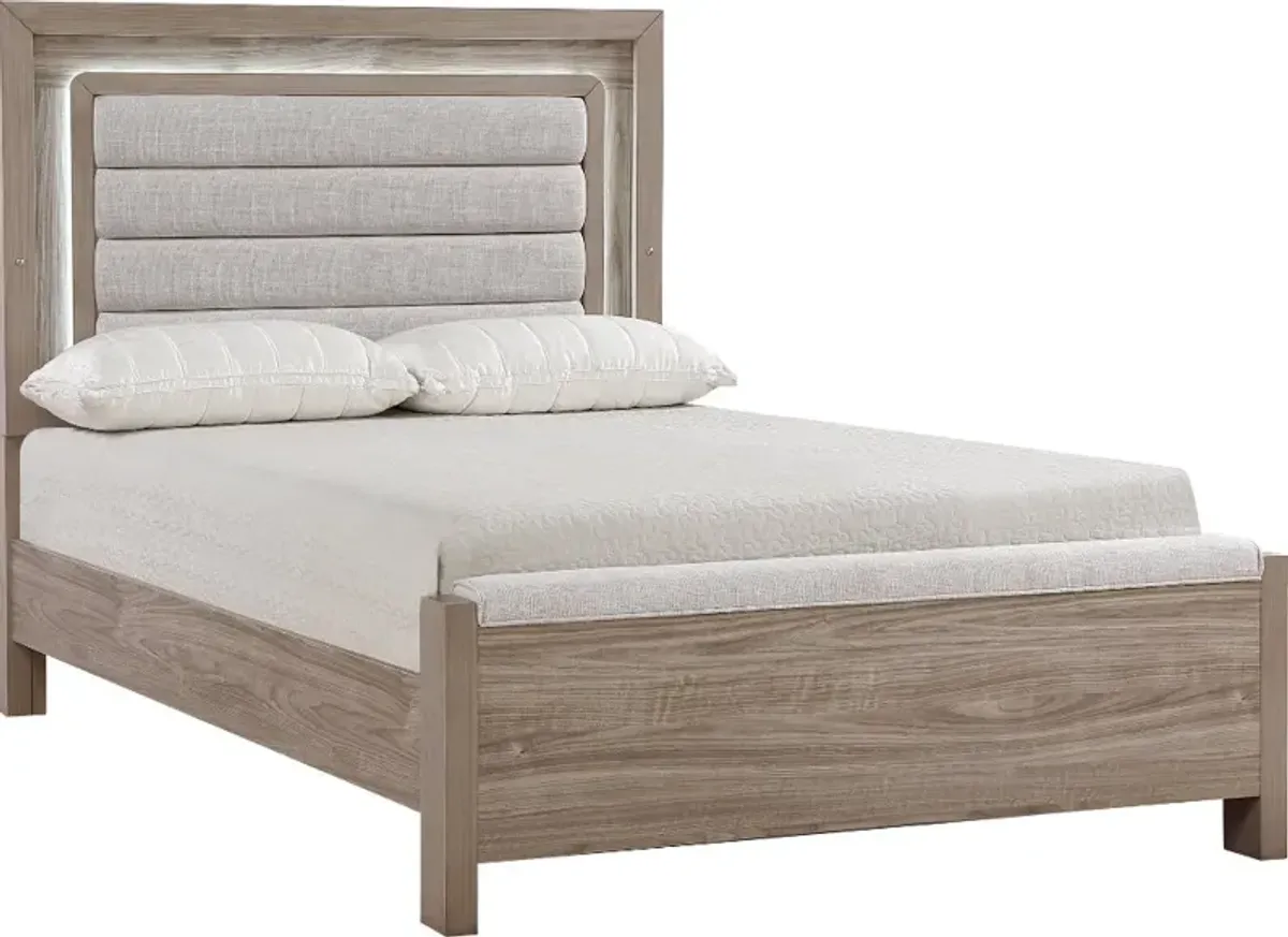 Aaray Natural Queen Bed