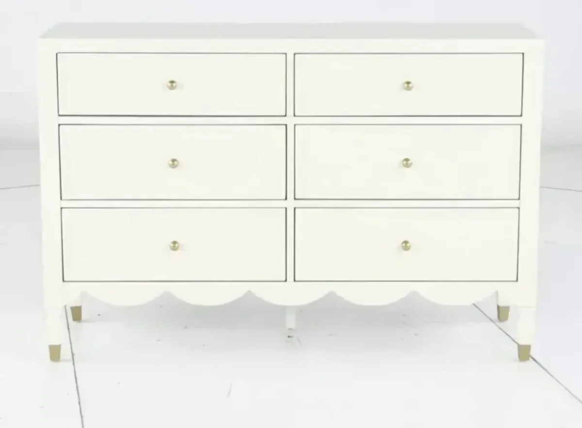 Olivia French White Dresser