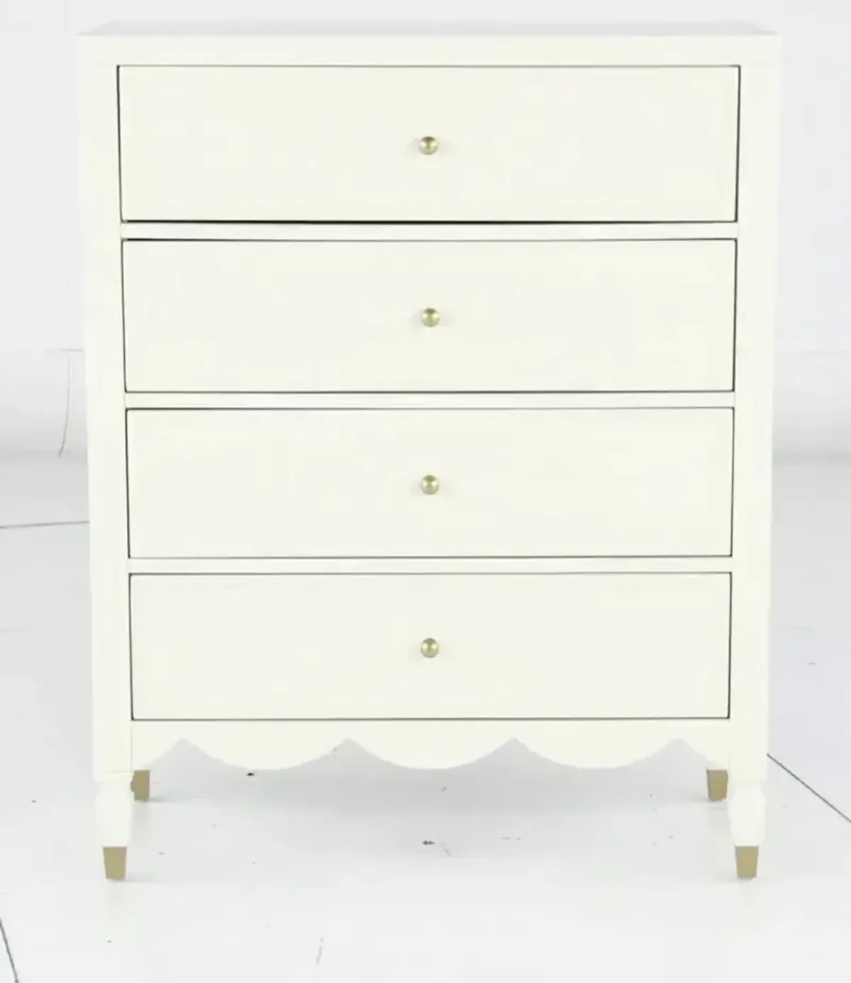 Olivia French White Chest of Drawers