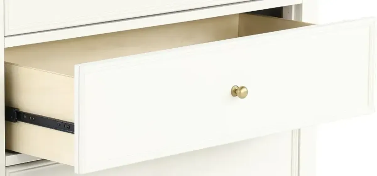 Olivia French White Chest of Drawers