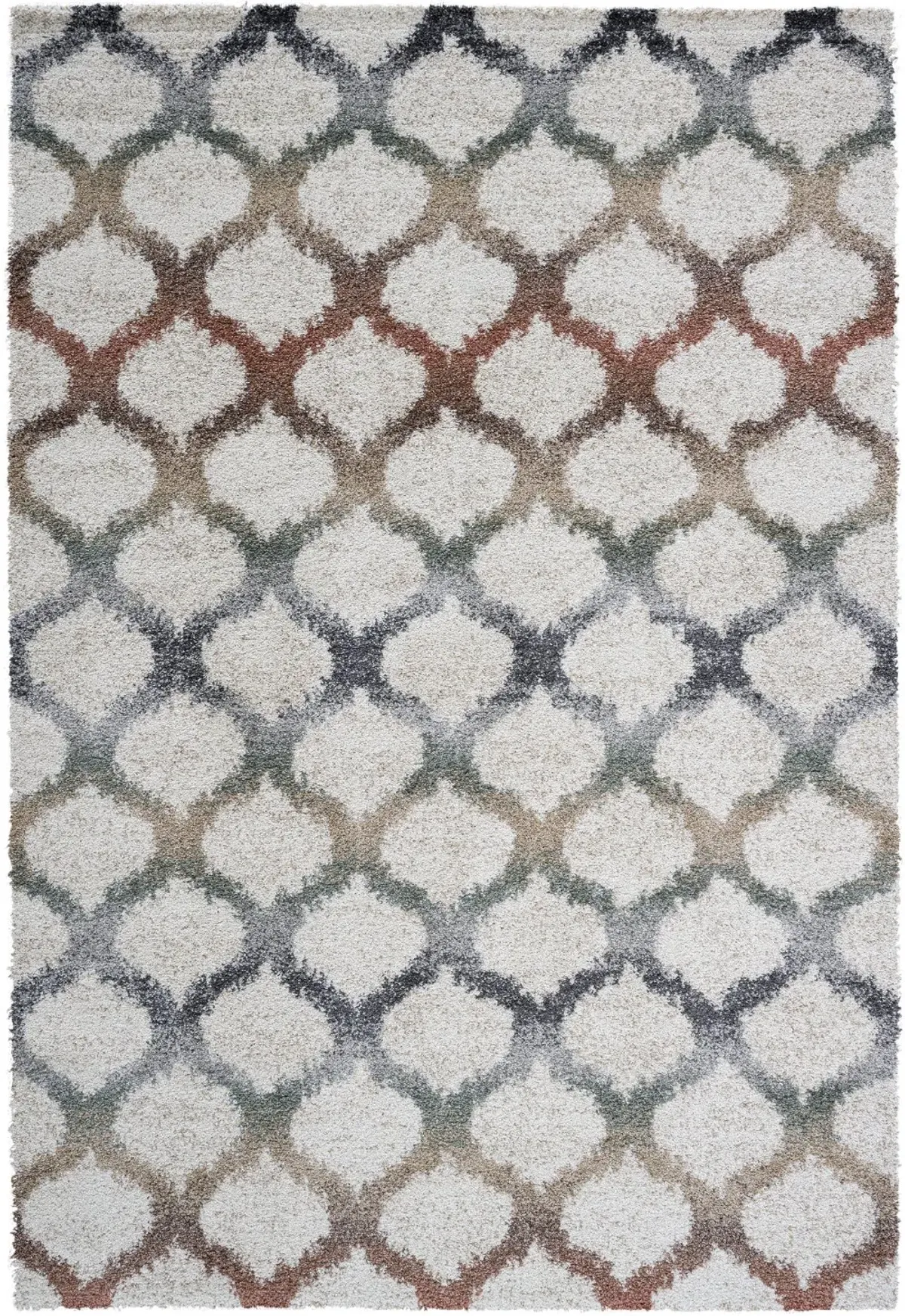 Granada 5 x 8 Spectrum Trellis Multicolor Area Rug