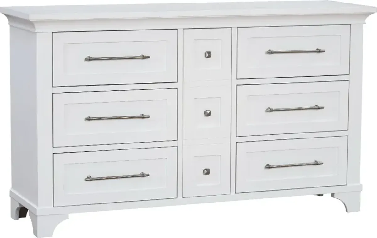 Marina White Dresser