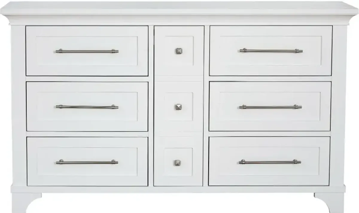 Marina White Dresser
