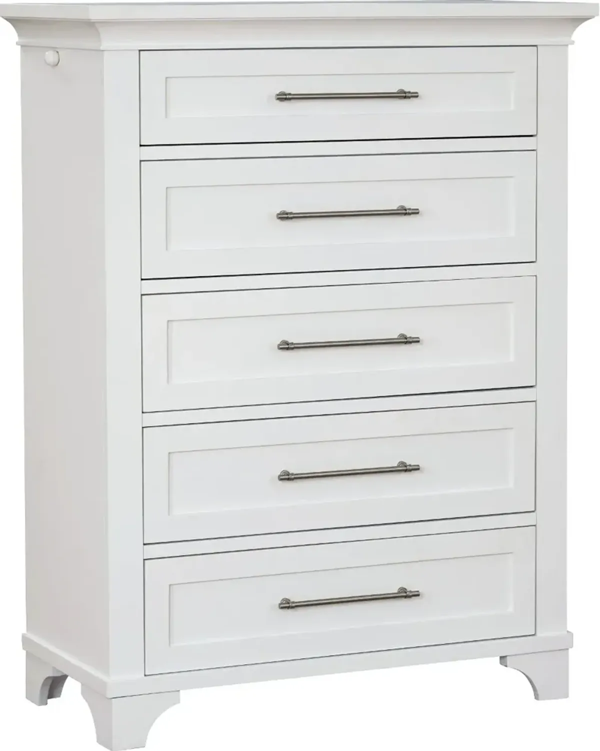 Marina White Chest of Drawers