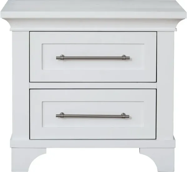 Marina White Nightstand
