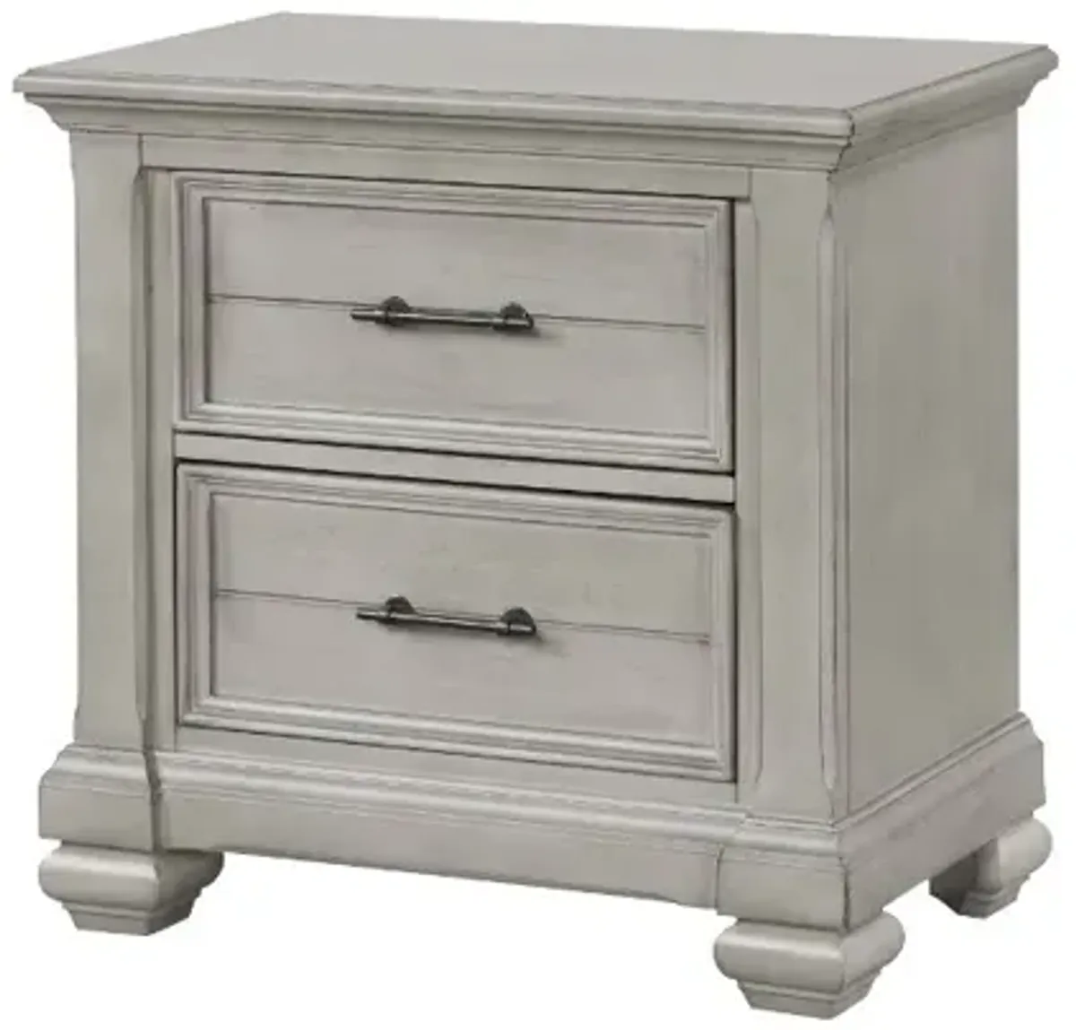Archer Creek Gray Nightstand