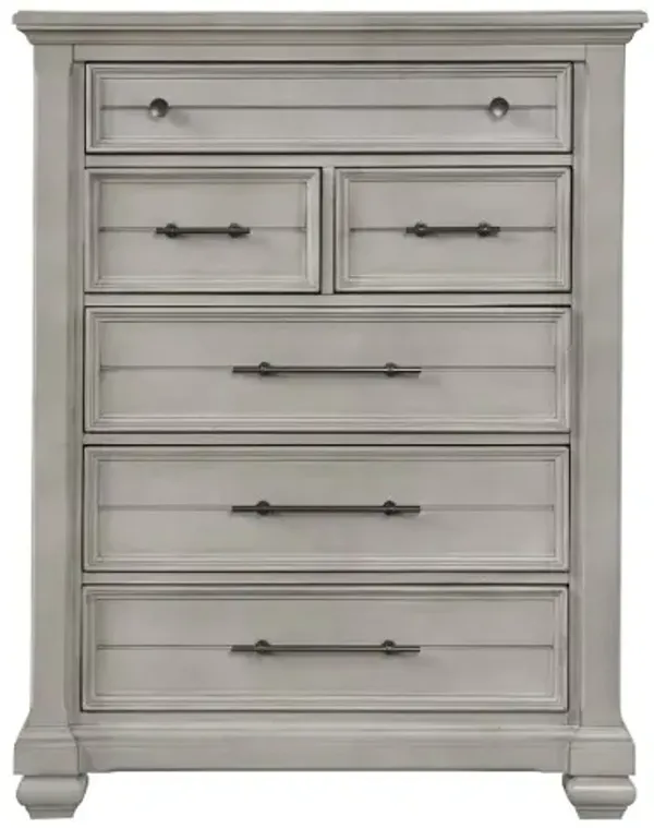 Archer Creek Gray Chest of Drawers