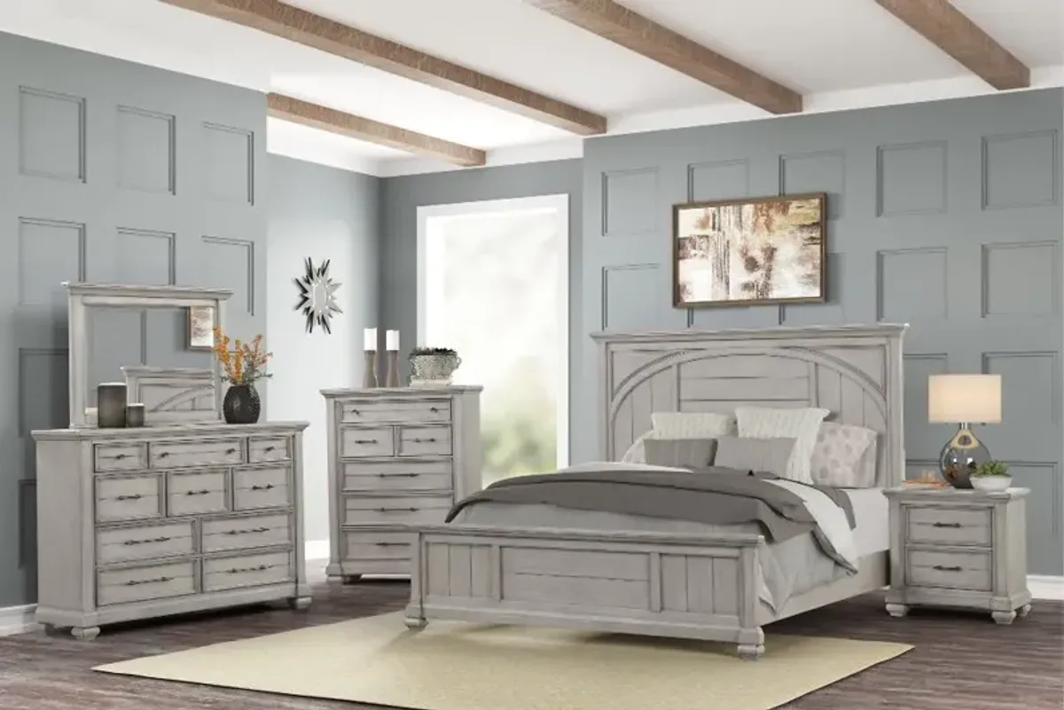 Archer Creek Gray Queen Bed