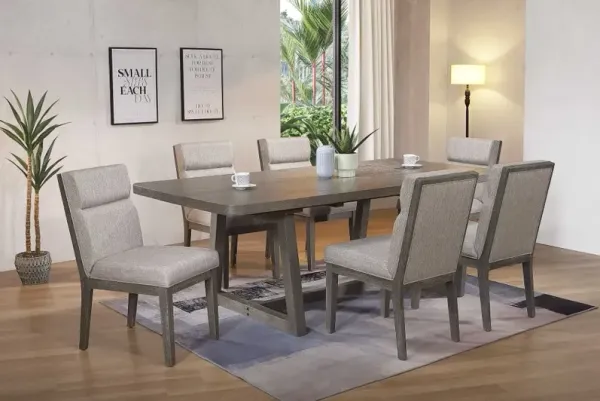 Sanford Gray 5 Piece Dining Set