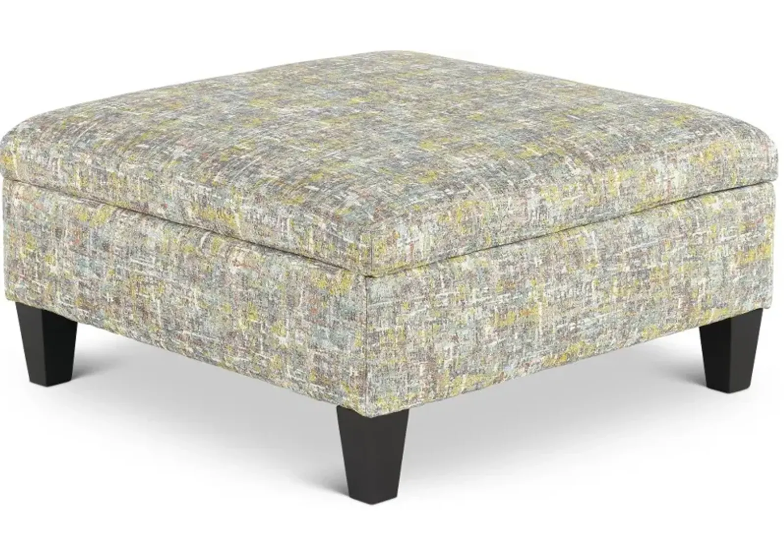 Juno Sea Glass Storage Ottoman