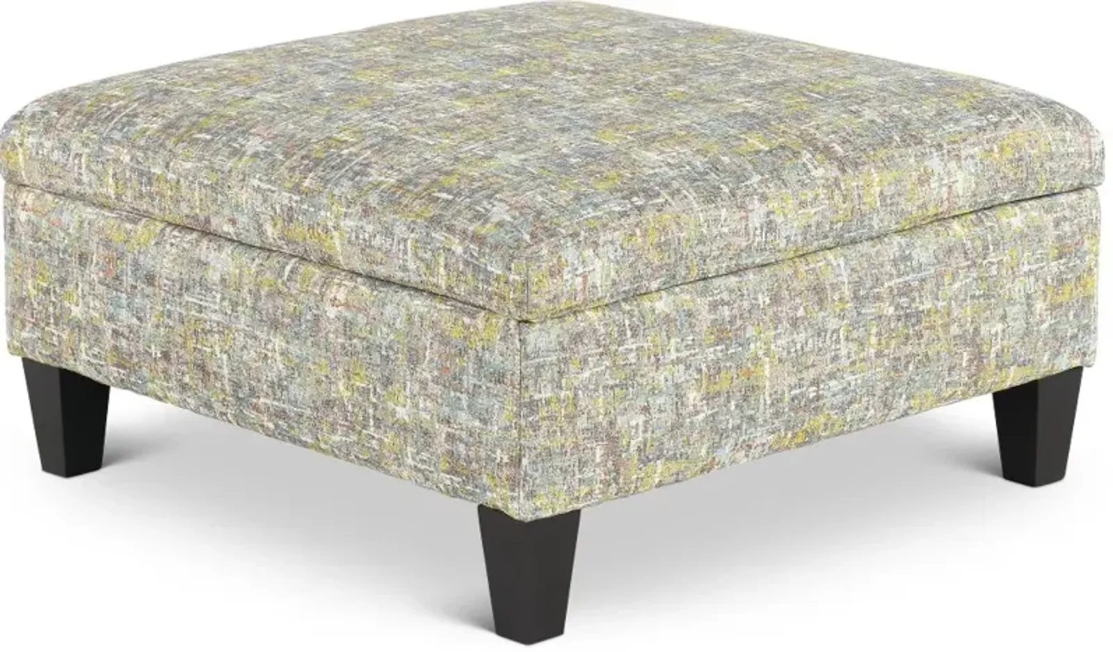 Juno Sea Glass Storage Ottoman