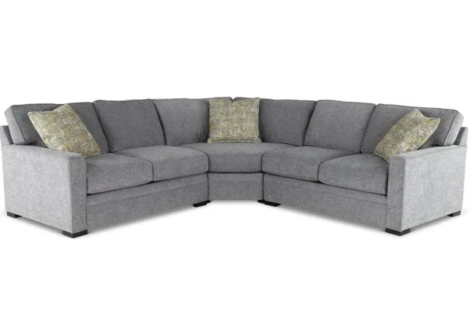 Juno Gray 3 Piece Sectional