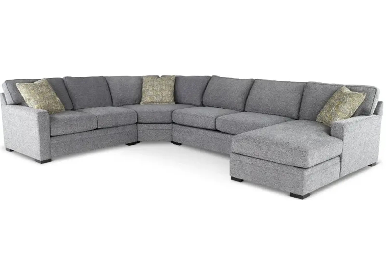 Juno Gray 4 Piece Sectional