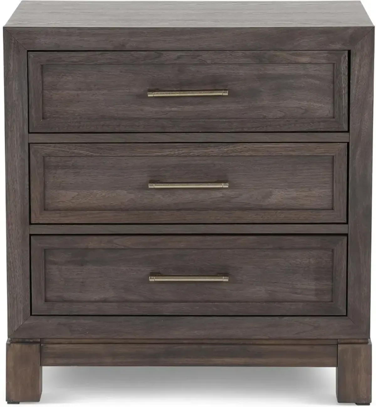 Modern Edge Brown Nightstand