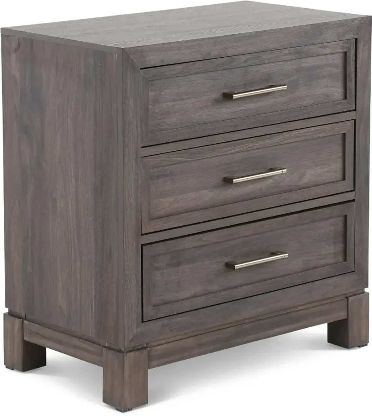 Modern Edge Brown Nightstand