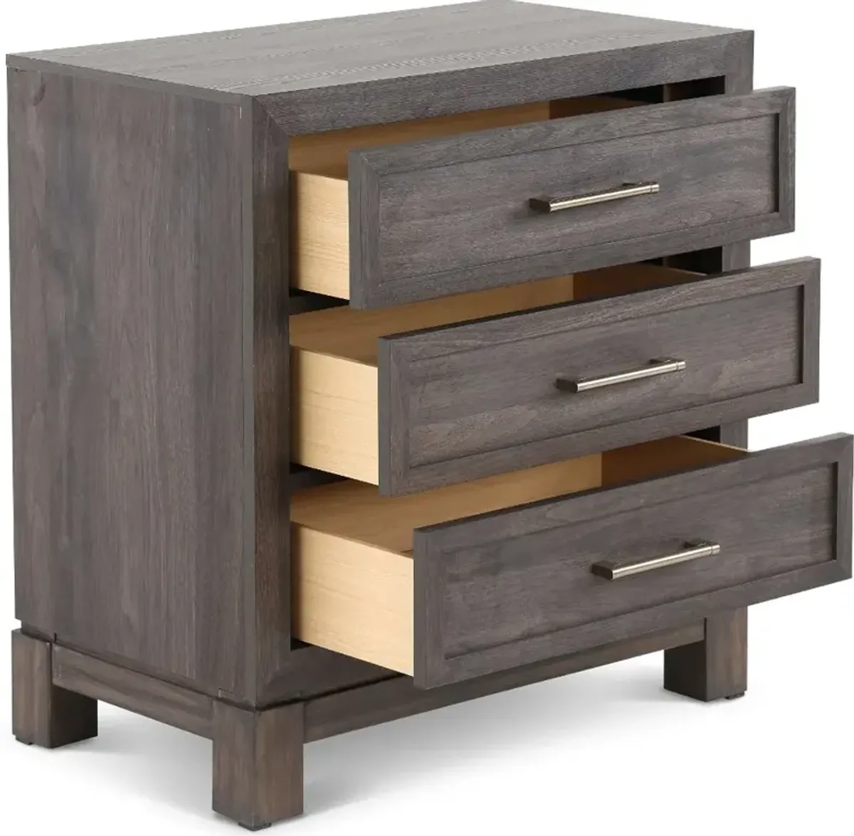 Modern Edge Brown Nightstand