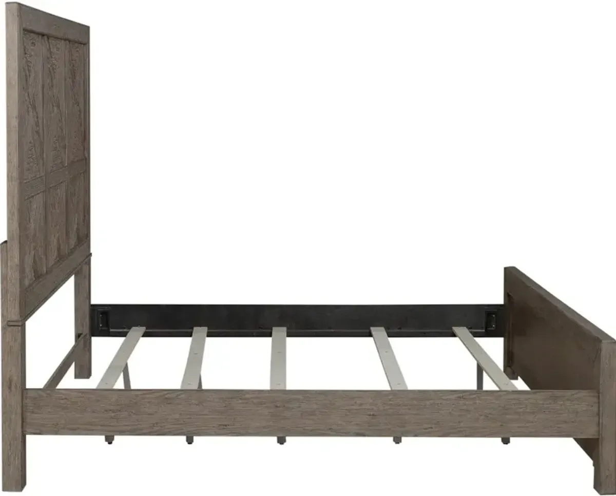 Skyview Gray Queen Bed