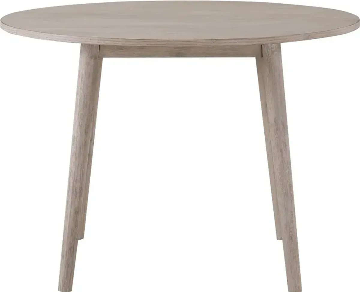 Willa Washed Tan Round Dining Table