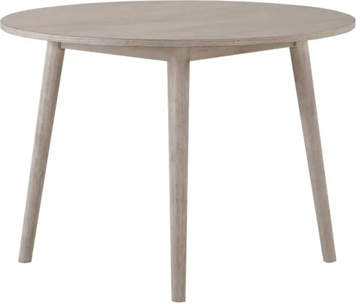 Willa Washed Tan Round Dining Table