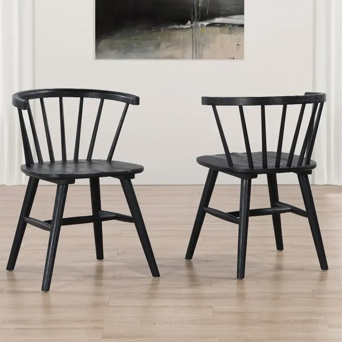 Willa Black Dining Chair