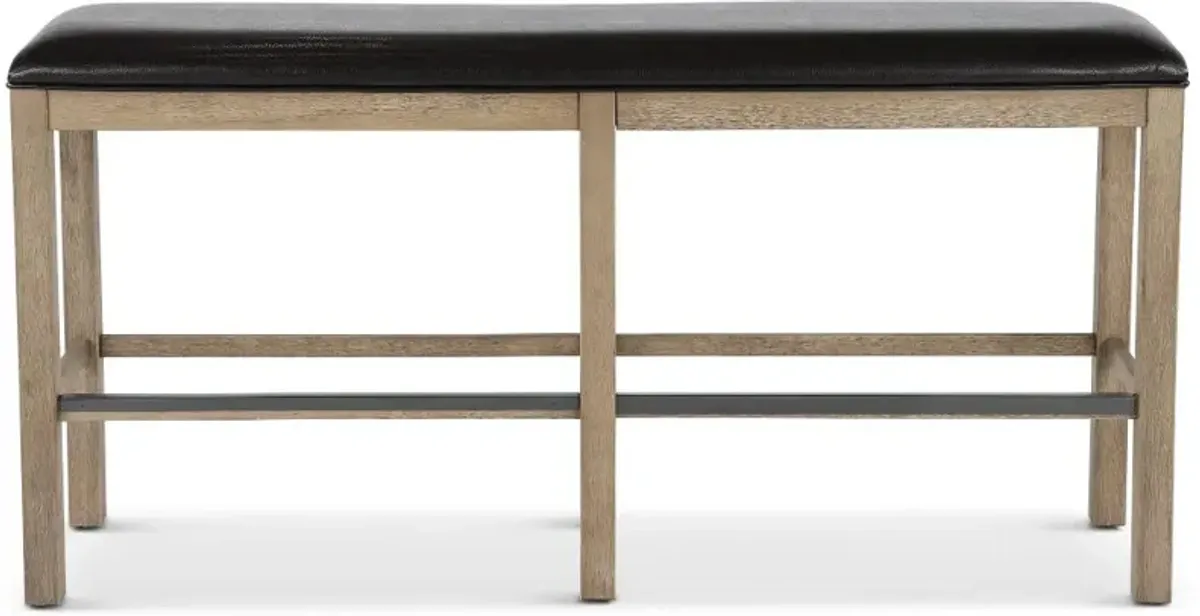 Benton Brown Bar Height Dining Bench