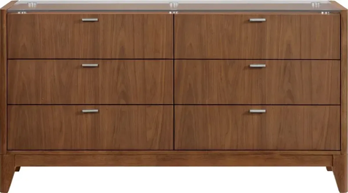 Beckton Walnut Dresser