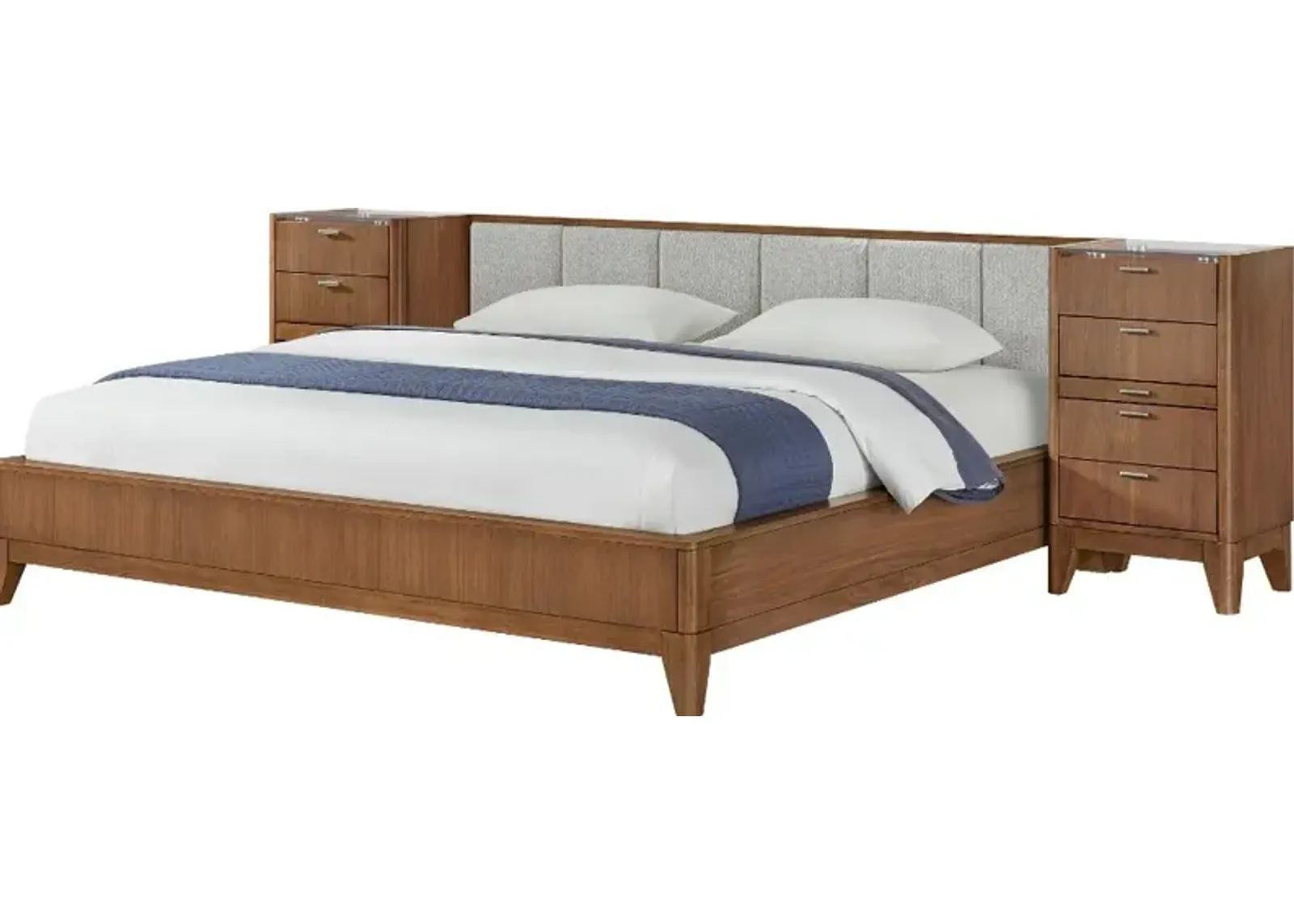 Beckton Walnut King Wall Bed