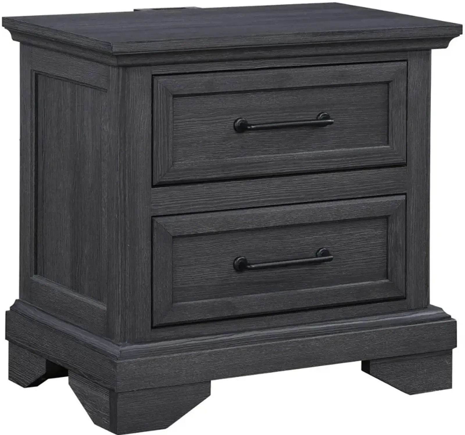 Everton Gray Nightstand