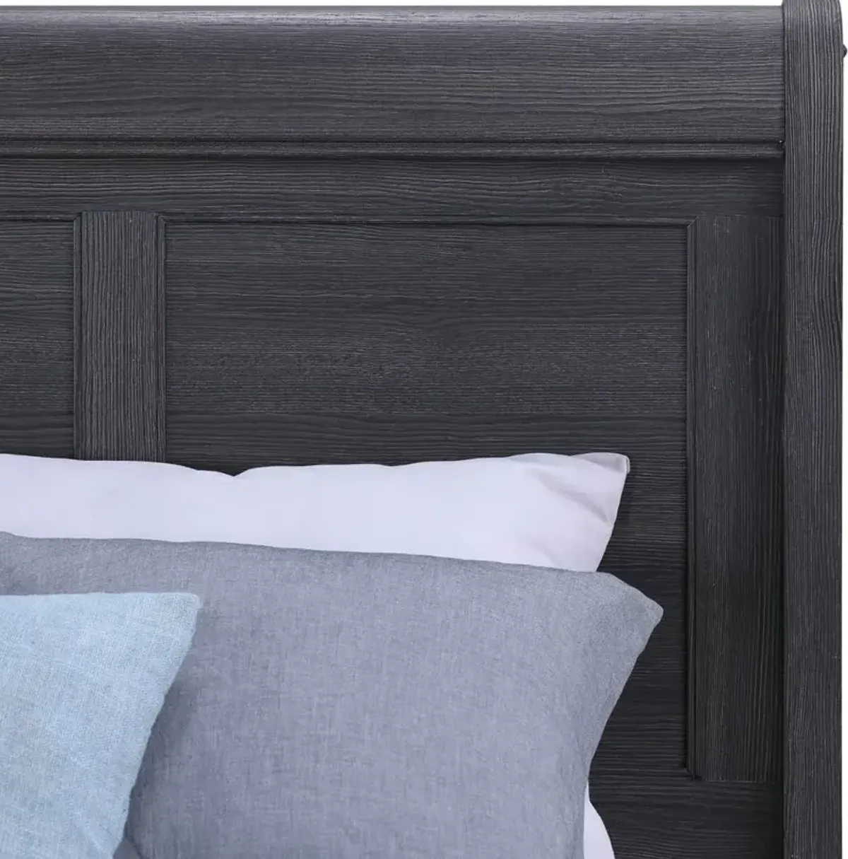 Everton Gray Twin Sleigh Bed