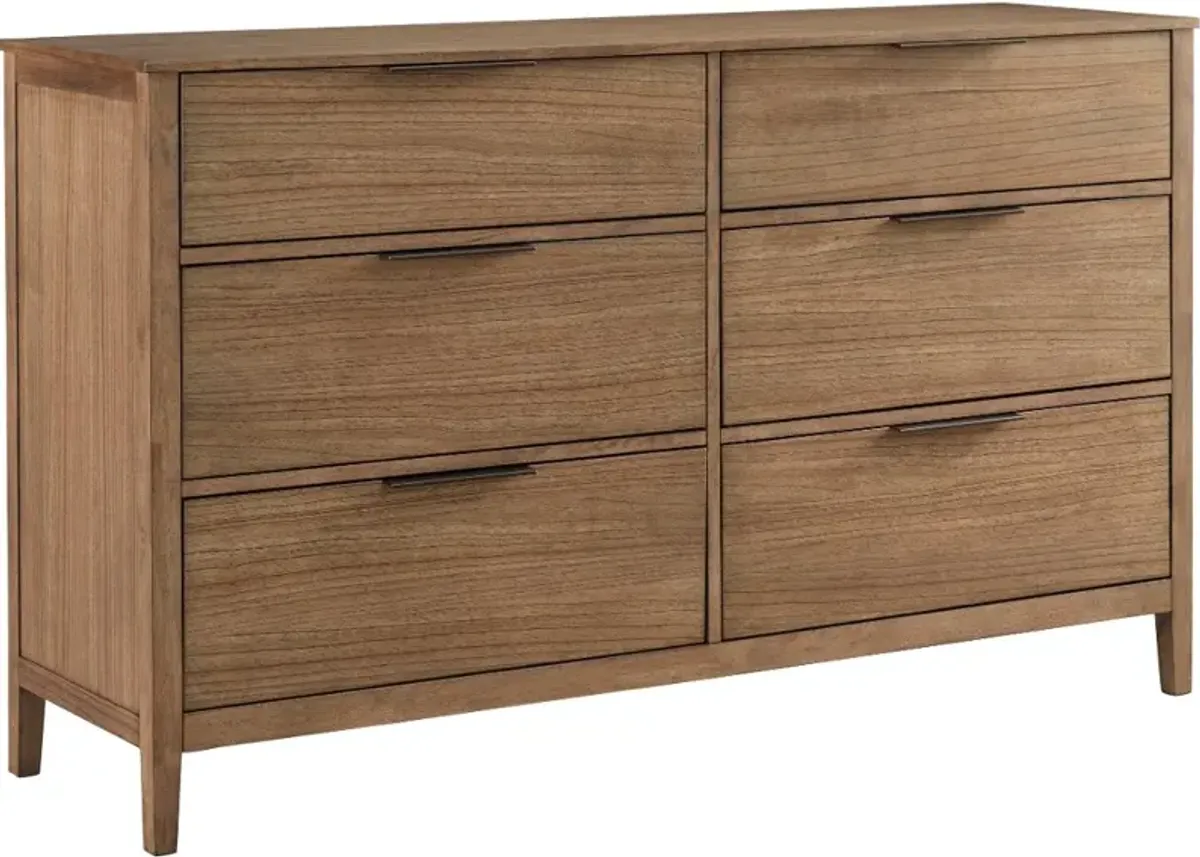 Cyrus Almond Brown Dresser