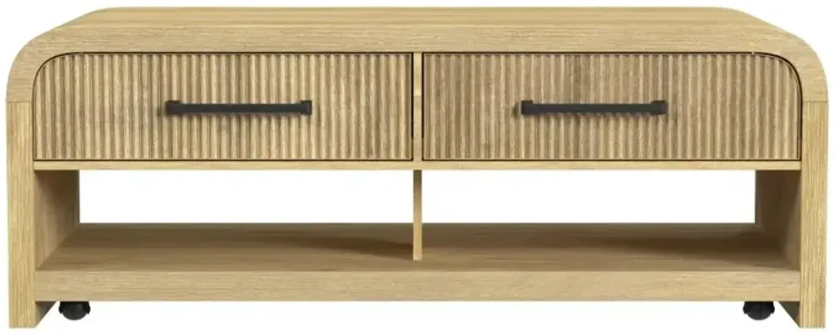 Ridgemont Light Brown Coffee Table