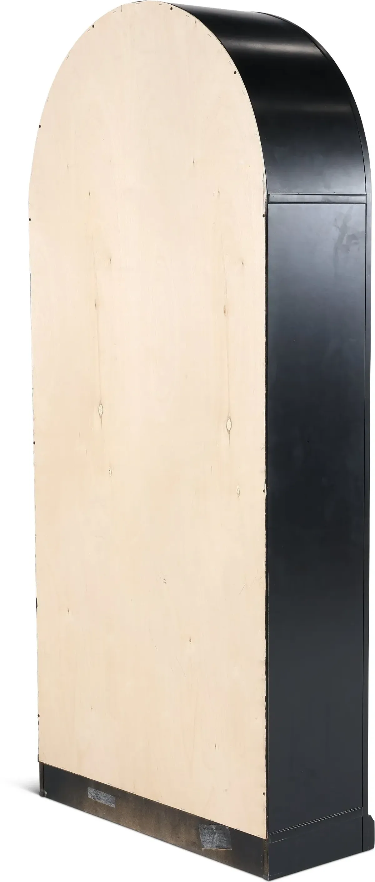 Artiste Black 72" Arch Bookcase