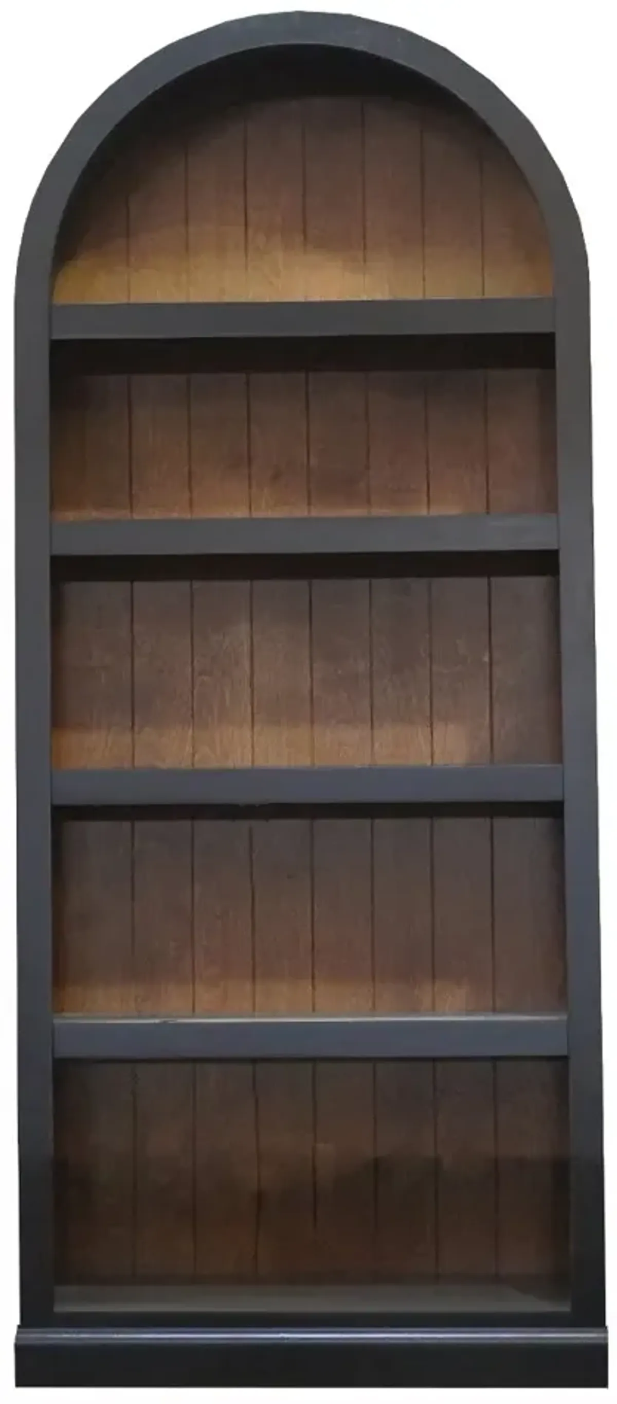 Artiste Black 72" Arch Bookcase