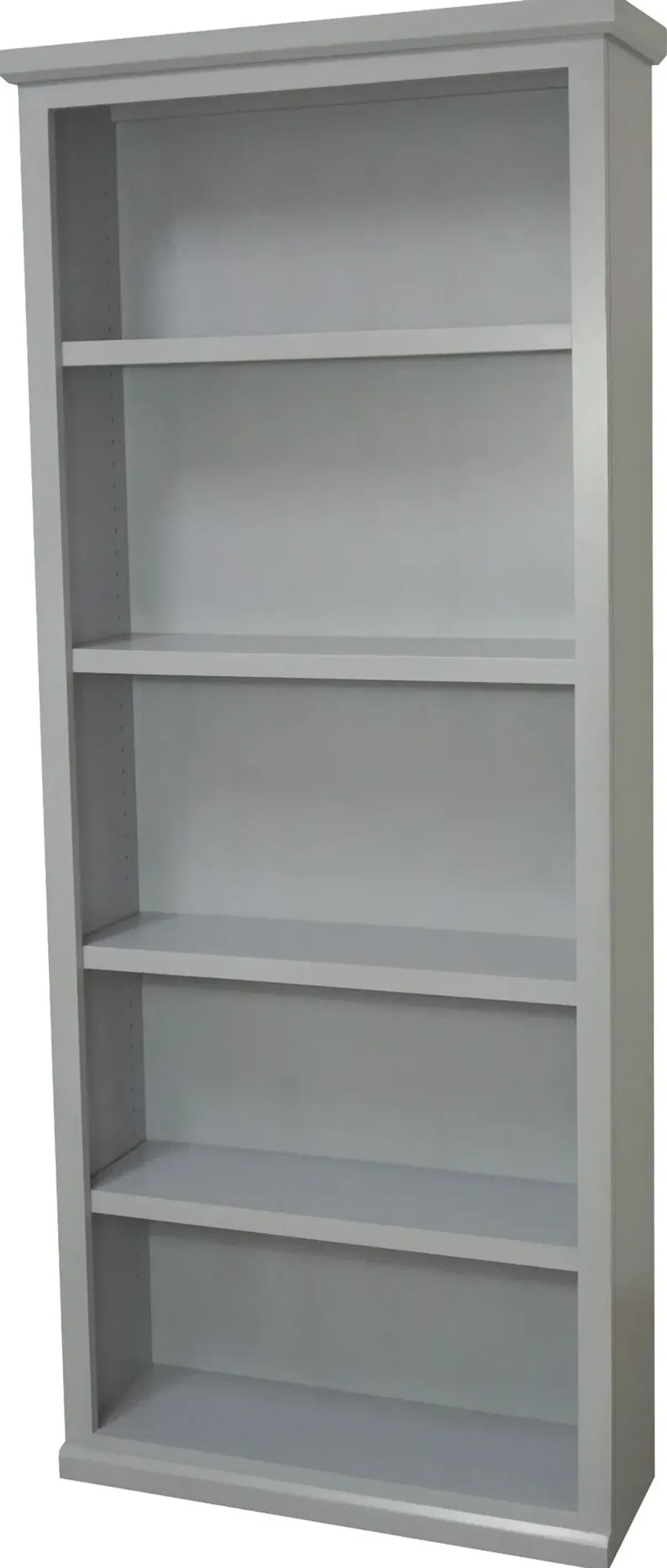 Elliott Gray 4-Shelf Bookcase