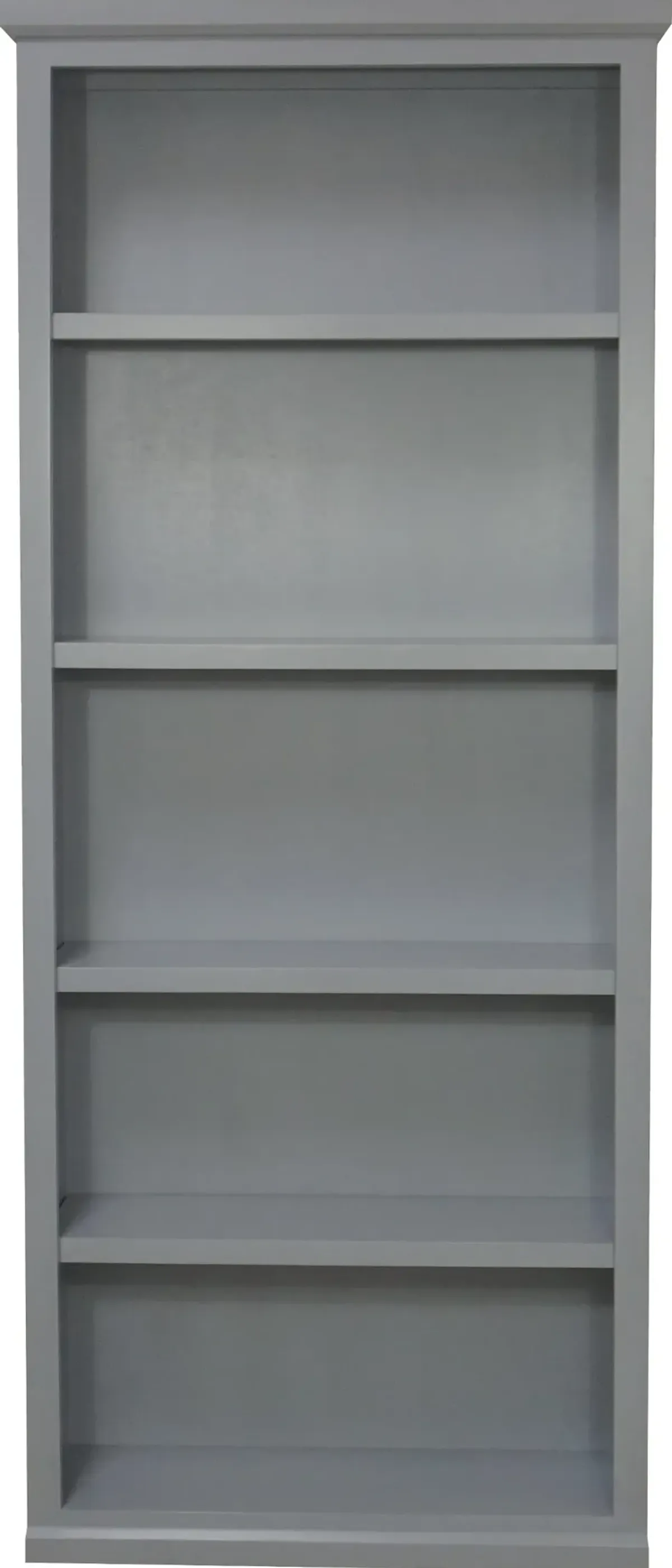 Elliott Gray 4-Shelf Bookcase