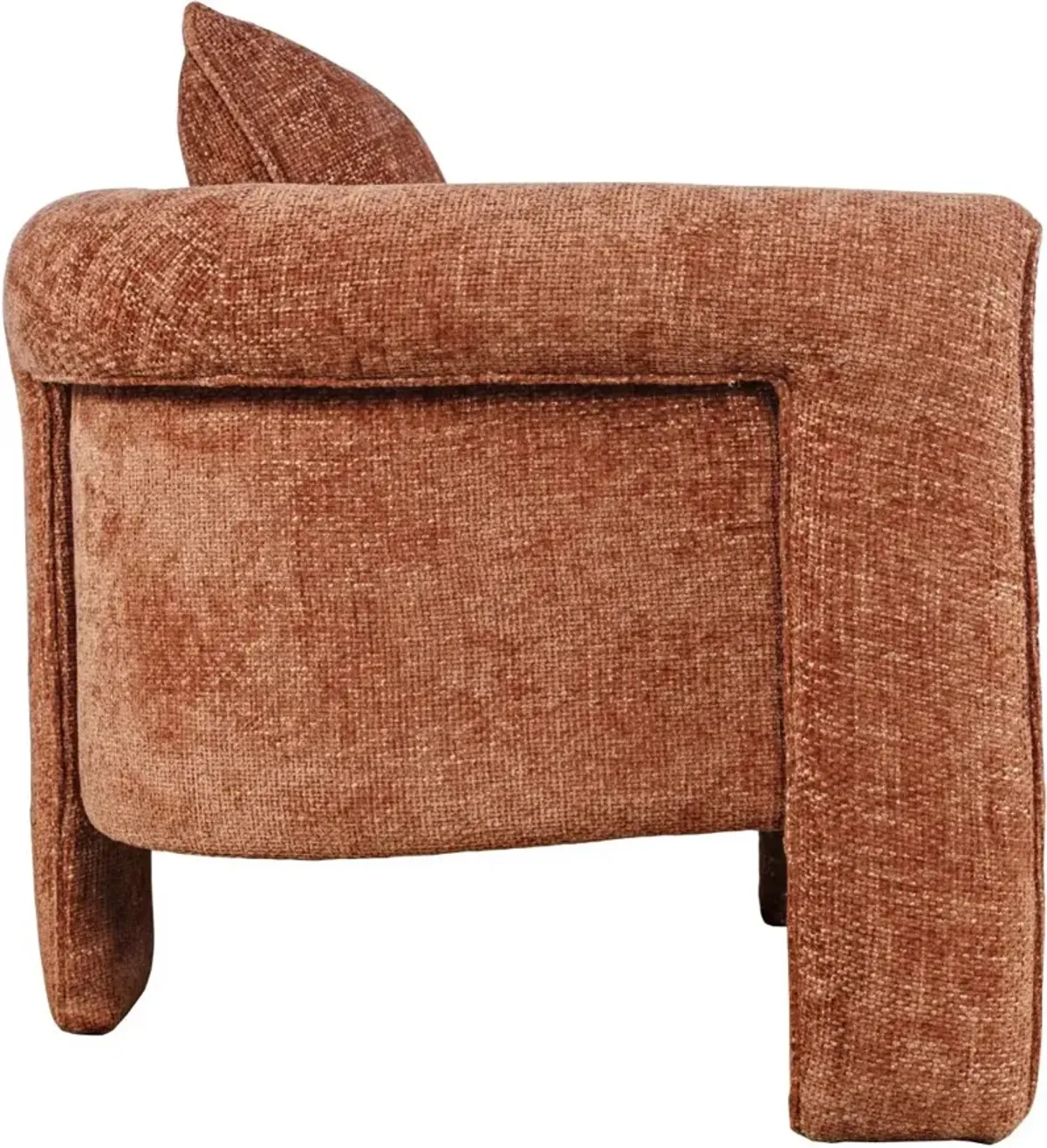 Adley Garnet Rust Accent Chair