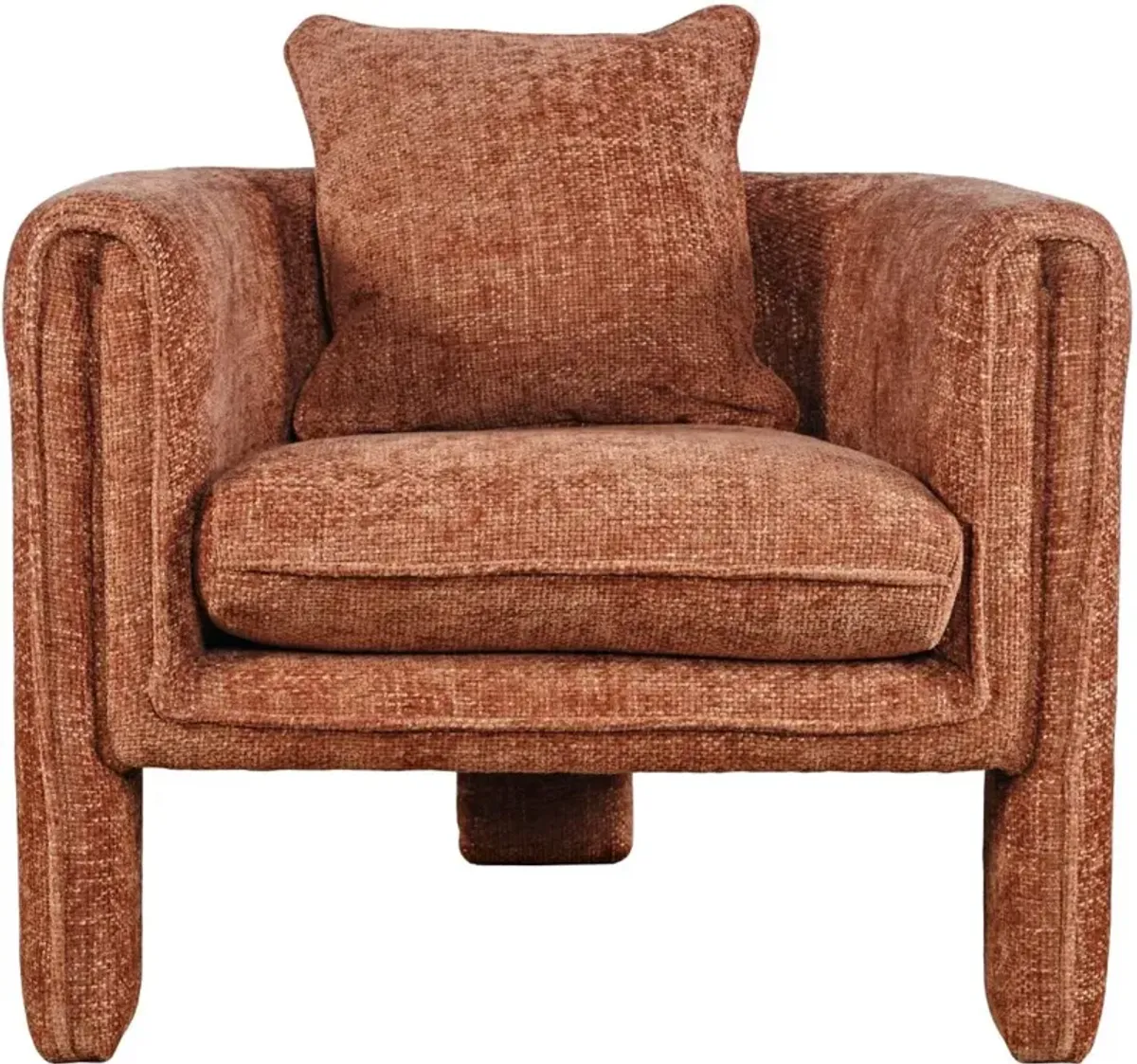 Adley Garnet Rust Accent Chair