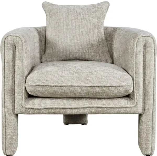 Adley Oyster Gray Accent Chair