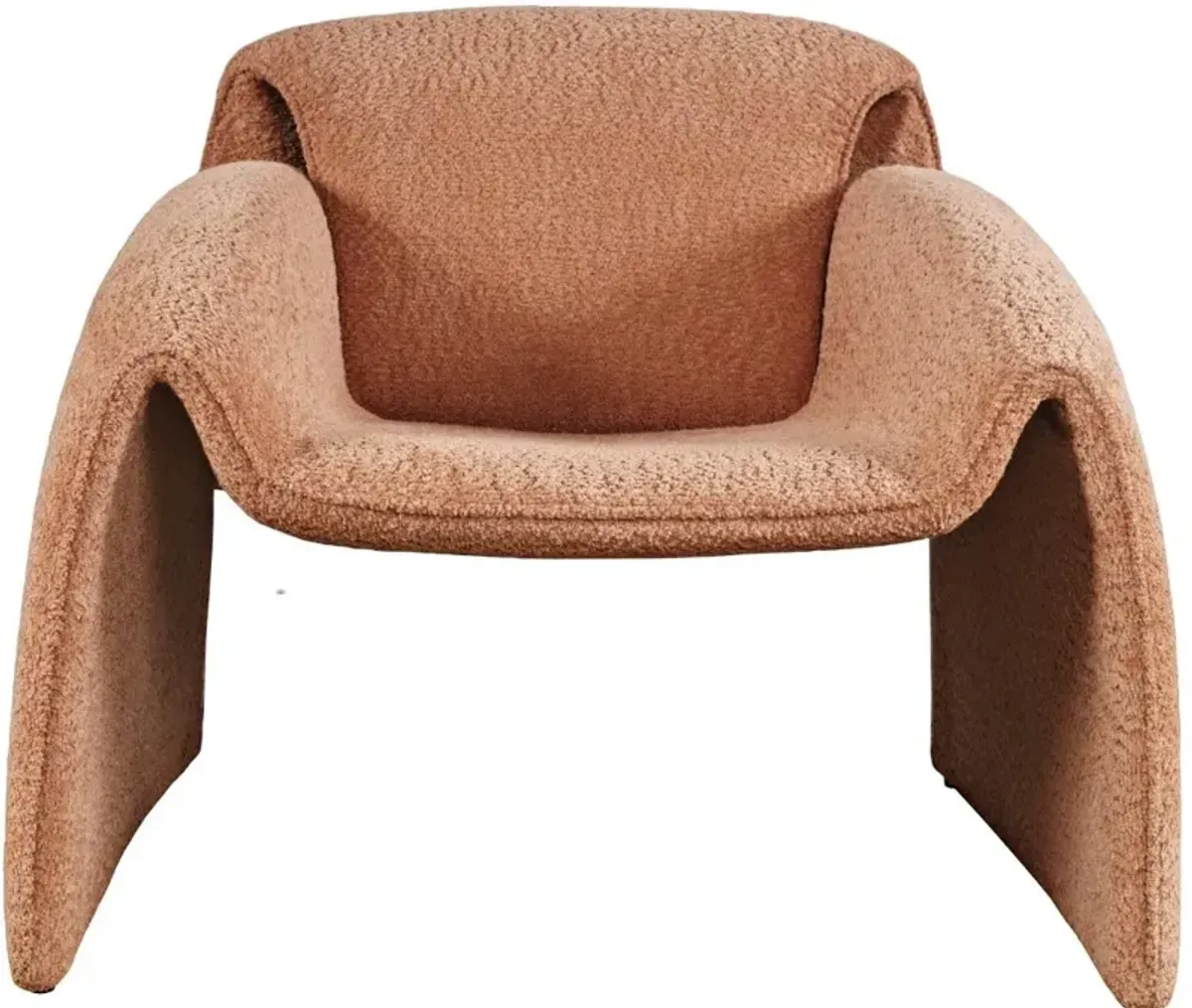 Dolce Sienna Orange Accent Chair